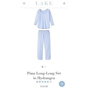 LAKE Pima Long-Long Set in Hydrangea